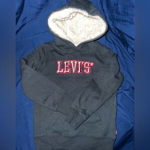 Levi's Black Sweater Cozy Classic Style